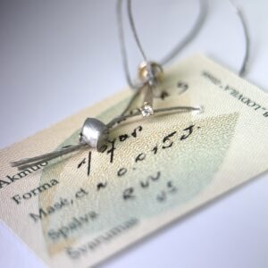 auksinis pirsingo auskaras "eye"